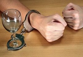 Dépendance de l'alcool à la façon d'arrêter de boire