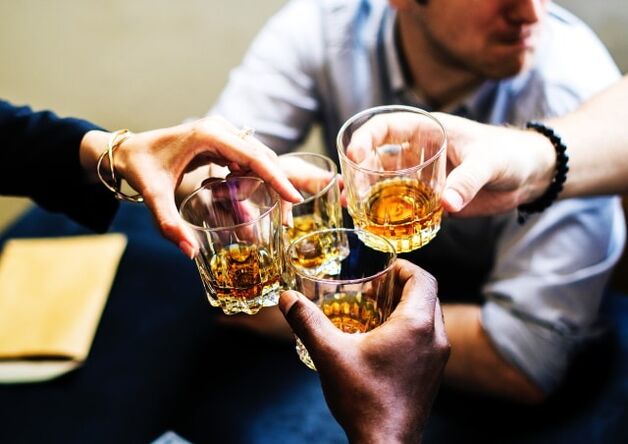Boire de l'alcool dans une grande entreprise